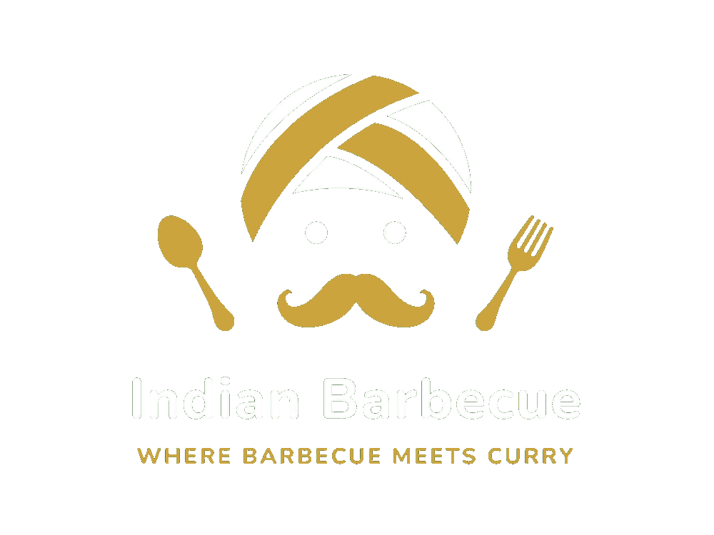 Het logo van Indian Barbecue.